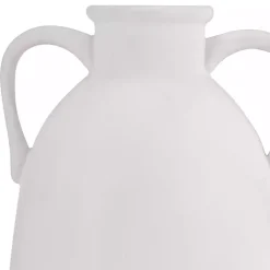 Outlet Ceramic Jug Handles Vase, 10 in. Vases
