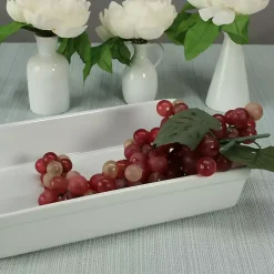 Kirklands Home Bakeware & Cookware|Ceramic Rectangular Baker White