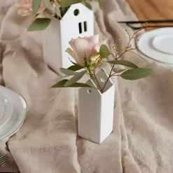 Sale Ceramic Village House Vase, 6 in. Vases