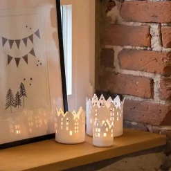 Clearance City Light Marketplace Votive Candle Holder Candle Holders