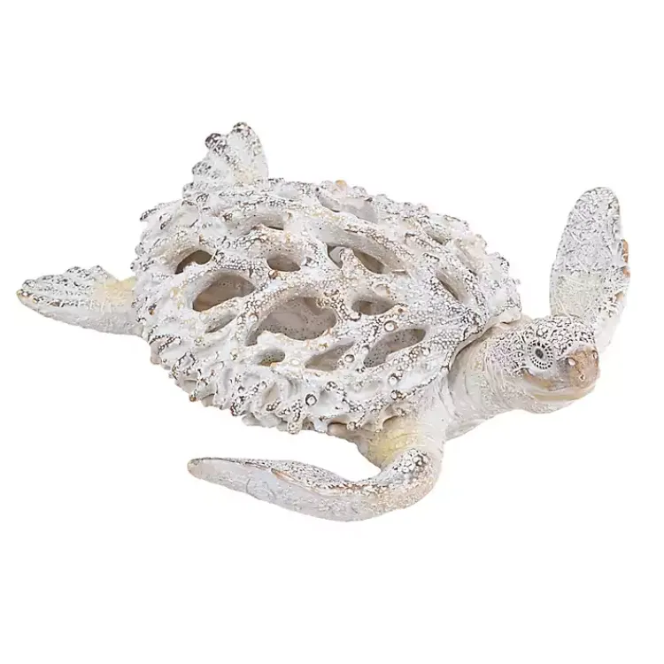 Coral Reef Sea Turtle Figurine Statues & Figurines