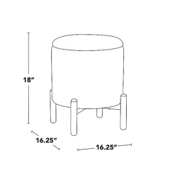 Kirklands Home Benches & Ottomans|Daniella Storage Ottoman White