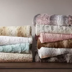 Best Faux Fur Oversized Throw Blankets & Throws