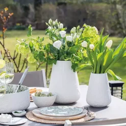 Clearance Floral Meadow Embossed Vase Vases