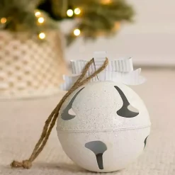 Best Glitter Metal Bell Ornament, 12 in. Christmas Decorations