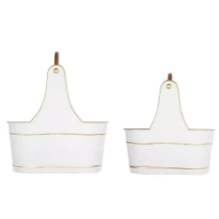 Best Iron Merry Christmas Baskets, Set of 2 Christmas Decorations
