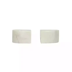 Outlet Marble Arch Bookends, Set of 2 Decorative Accents