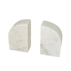 Outlet Marble Arch Bookends, Set of 2 Decorative Accents