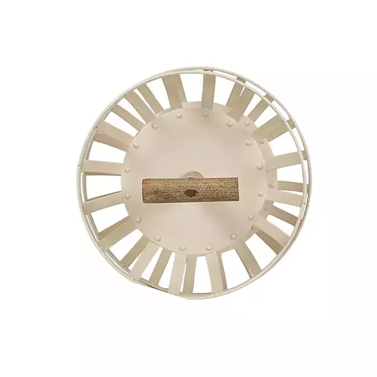 Kirklands Home Kitchen Storage|Metal 2-Tier Kitchen Basket White