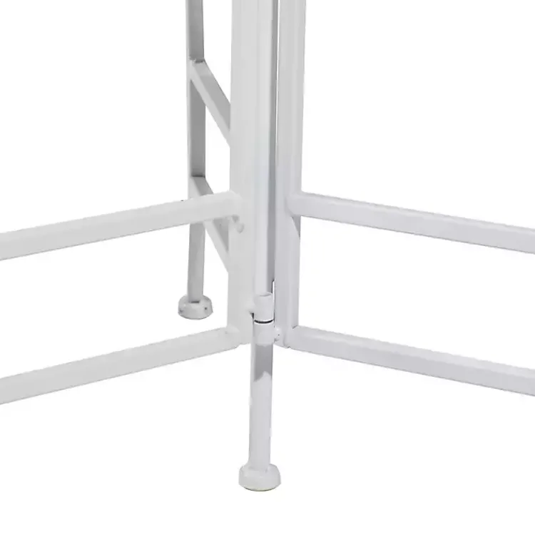 Kirklands Home Planters|Metal 3-Tier Plant Stand White