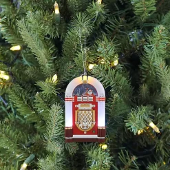 Sale Mini Jukebox LED Christmas Ornament Christmas Ornaments