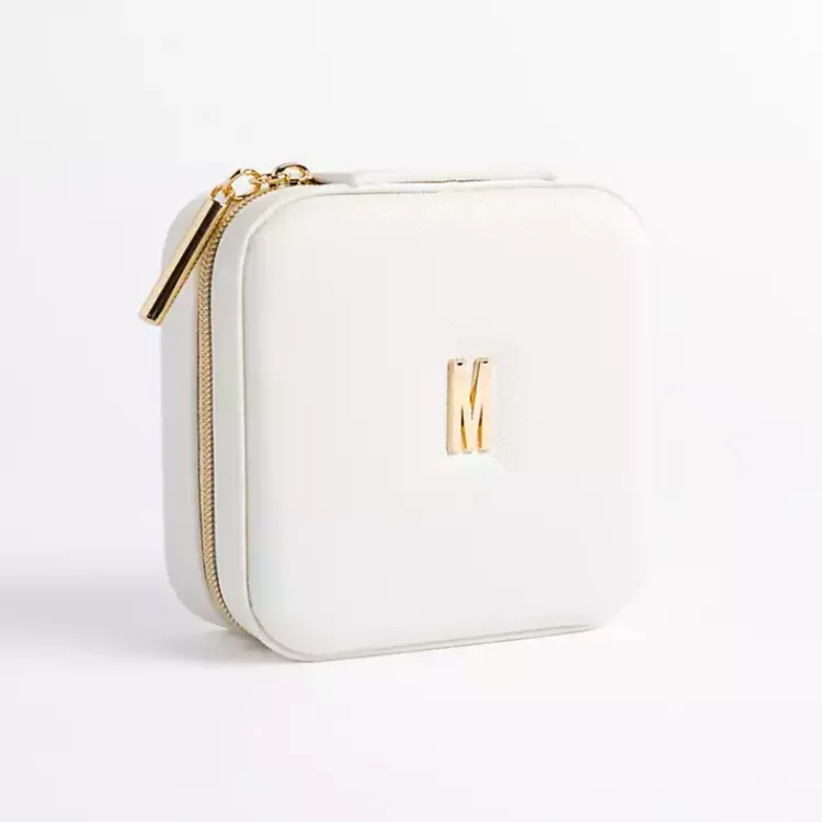 New Monogram M Travel Jewelry Box Monogram Seasonal Decor