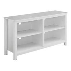 Kirklands Home Tv Stands & Media Consoles|Montana 4-Shelf Media Cabinet White