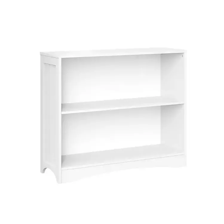 Kirklands Home Bookshelves|2-Open Shelf Bookcase White