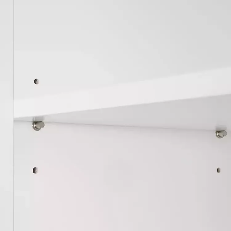 Kirklands Home Cabinets & Sideboards|Open Shelf Cabinet White