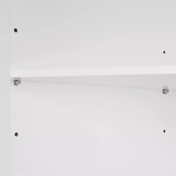 Kirklands Home Cabinets & Sideboards|Open Shelf Corner Cabinet White