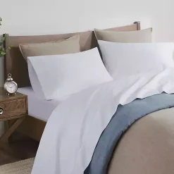 Kirklands Home Bed Sheets|Pima Cotton Sateen 4-pc. King Sheet Set White