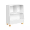 Kirklands Home Bookshelves|White Pine Catch-All Toy Organizer with Cubbies