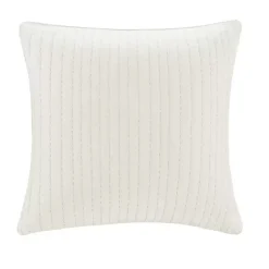 Kirklands Home Bedding Essentials|Quilted Euro Pillow Sham White