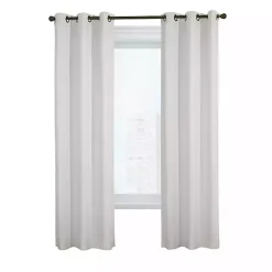 Kirklands Home Curtains & Drapes|Room Darkening Curtain Panel Set, 72 in. White