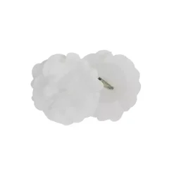 Kirklands Home Curtains & Drapes|Rosette Tab Top Curtain Panel, 84 in. White