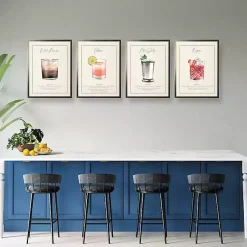 Kirklands Home Framed Art|White Russian Framed Art Print Brown