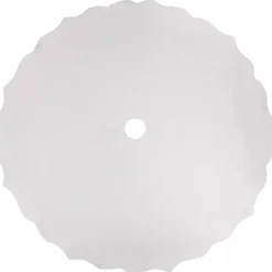 Hot Scalloped Christmas Tree Skirt, 48 in. Christmas Tree Skirts & Collars