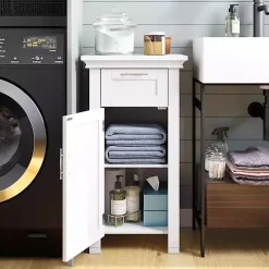 Kirklands Home Cabinets & Sideboards|Single Drawer Cabinet White