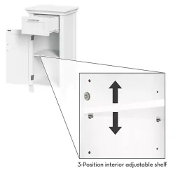 Kirklands Home Cabinets & Sideboards|Single Drawer Cabinet White