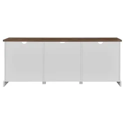 Kirklands Home Tv Stands & Media Consoles|Sliding Barn Door Media Cabinet White