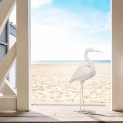 Clearance Standing Egret Statue, 15 in. Statues & Figurines