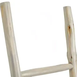 Best Teak Wood Leaning Ladder Decorative Accents