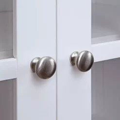 Kirklands Home Tv Stands & Media Consoles|Tiered Deluxe Cali Media Cabinet White