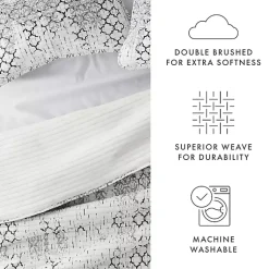 Kirklands Home Quilts|White Trellis Reversible 2-pc. Twin Quilt Set