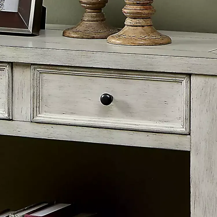 Kirklands Home Console Tables|Wood 4-Drawer Farmhouse Console Table White