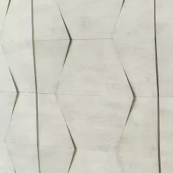 Kirklands Home Cabinets & Sideboards|Wood Geometric 4-Door Cabinet White