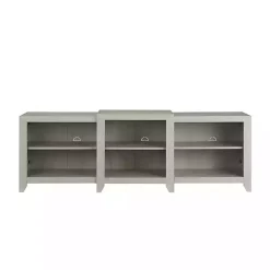 Kirklands Home Tv Stands & Media Consoles|Wood 6-Shelf Media Cabinet White
