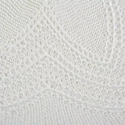 Kirklands Home Table Linens|Woven Round Placemats, Set of 6 White