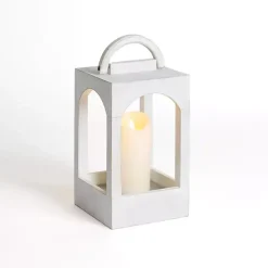 Sale washed Arched Wood Lantern, 12 in. Lanterns