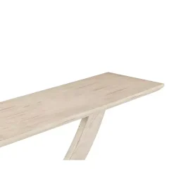 Kirklands Home Console Tables|washed Ramus Console Table White