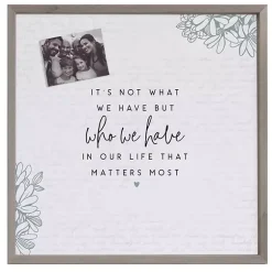 Who We Have Framed Pinboard Memo & Chalkboards