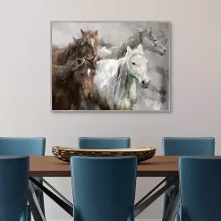 Kirklands Home Framed Art|Wild Ride Framed Canvas Art Print