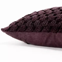 Sale Wine Heavily Textured Pillow Pillows