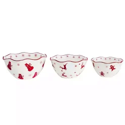 Kirklands Home Serving & Entertaining|Winterfest Candy Bowls, Set of 3