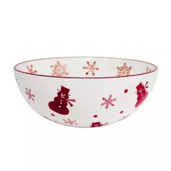 Winterfest Serving Bowl Christmas Dining & Entertaining