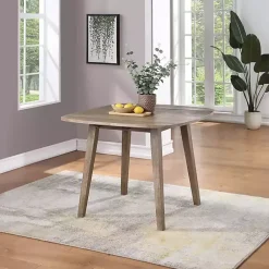 Kirklands Home Dining Tables|Wire Brushed Natural Dining Table