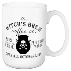 Witch's Brew Coffee Co 2-pc. Halloween Mug Set Halloween