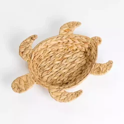 Best Woven Sea Turtle Decorative Coastal Tray Decorative Trays
