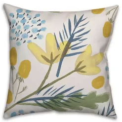 Yellow Botanicals Pillow Pillows
