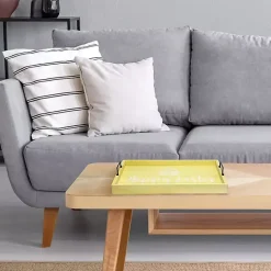 Outlet Hoppy Easter Wood Tray Easter Decorations